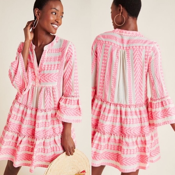 petra tiered tunic dress anthropologie